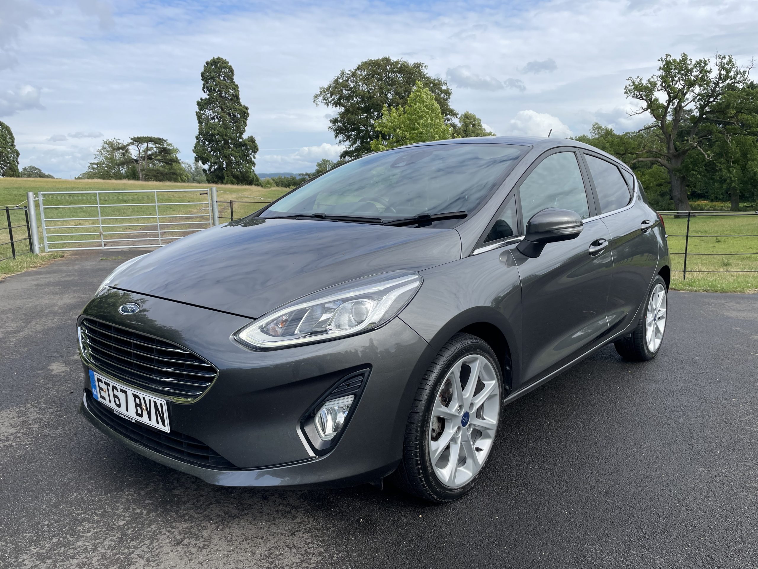 Ford Fiesta T Ecoboost Titanium Hatchback Dr Petrol Auto Euro S