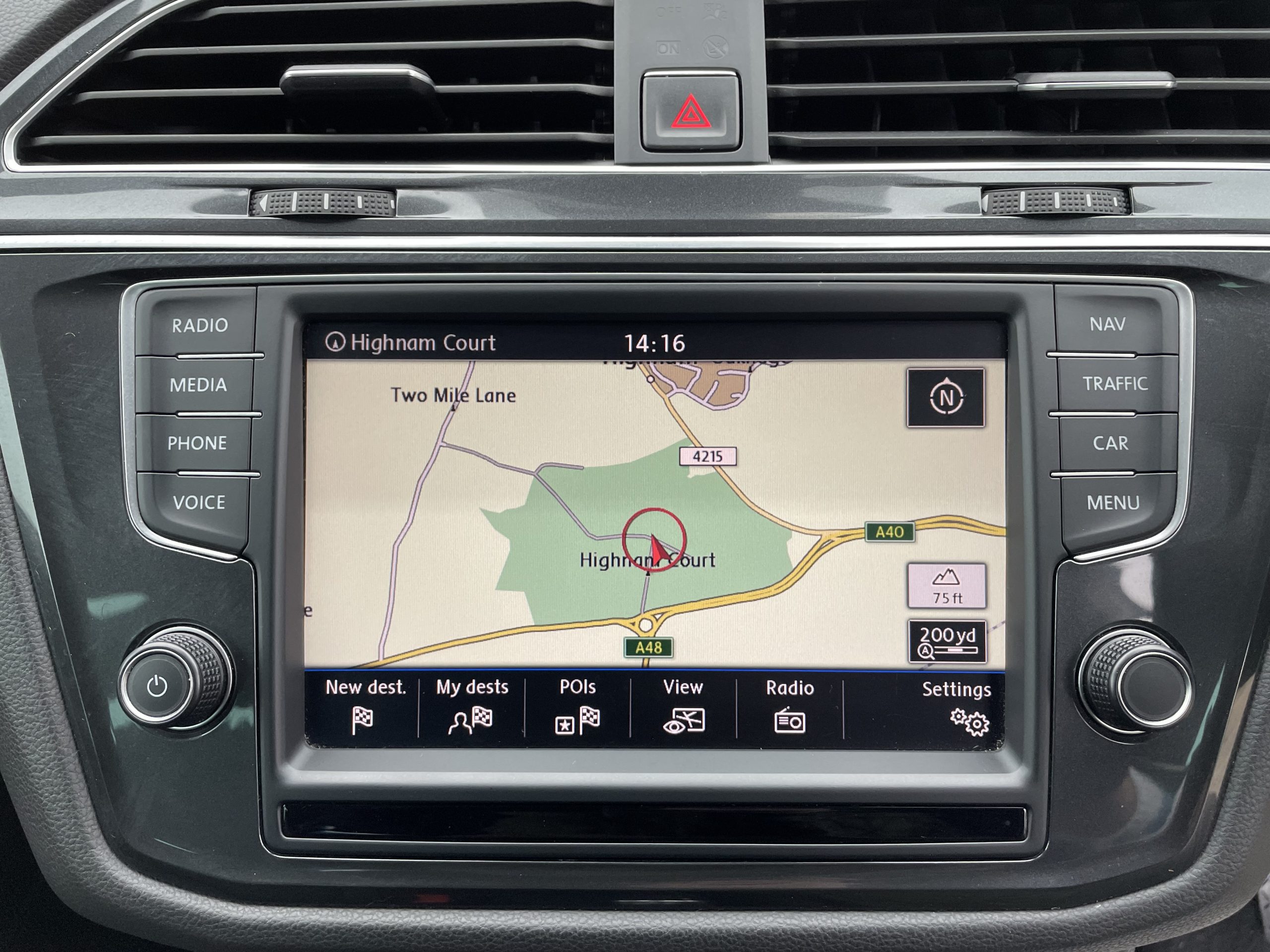 Navigation System Volkswagen Tiguan