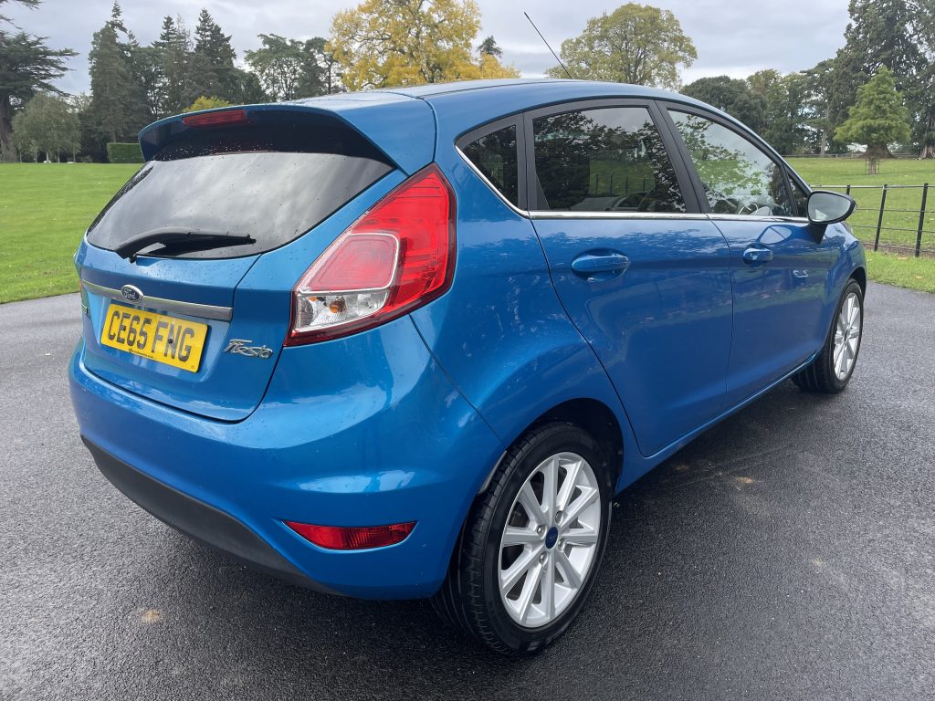 Ford Fiesta 1.0T EcoBoost Titanium Hatchback 5dr Petrol Manual Euro 6 (s/s) (100 ps)