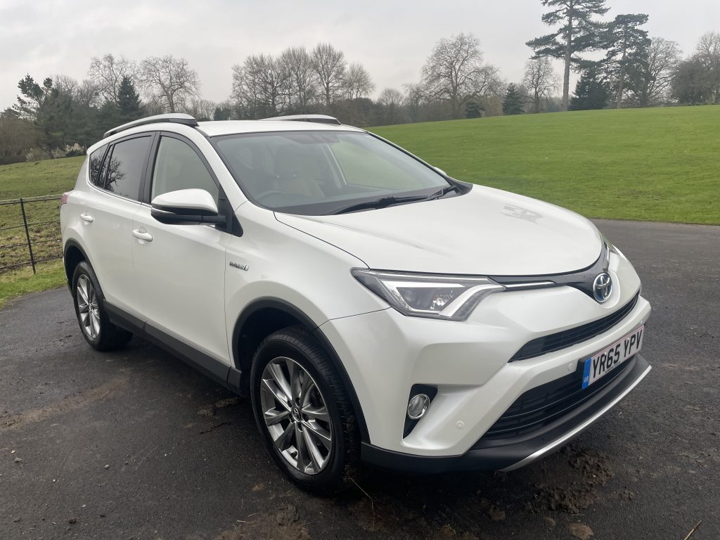 Toyota RAV4 2.5 VVT-h Excel SUV 5dr Petrol Hybrid CVT 4WD Euro 6 (s/s) (197 ps)